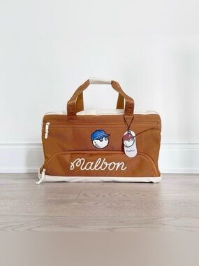 Malbon Golf Duffel Bag | Brown | Brand New